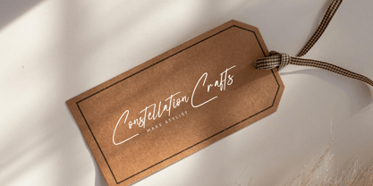 Melodies Constellation Font Poster 4