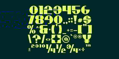 Bittery Font Poster 7