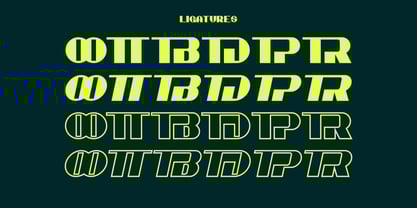 Bittery Font Poster 6