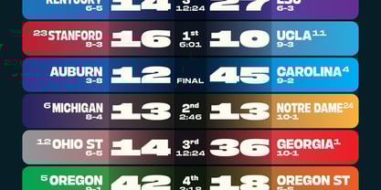 Boom Sans Font Poster 7