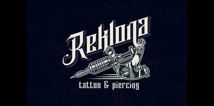 Avalen Rekas Font Poster 2