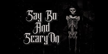 Avalen Rekas Font Poster 3