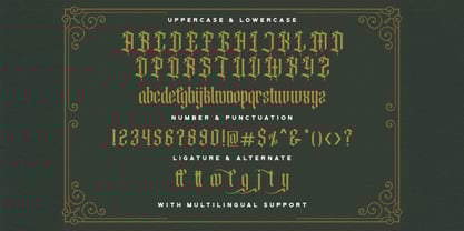 Steffany wolfeng Font Poster 7