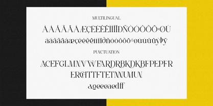 Veriona Font Poster 10