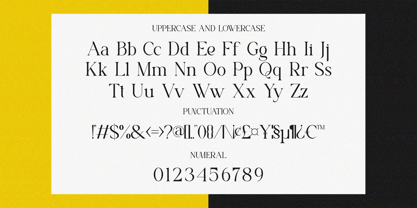 Veriona Font Poster 7