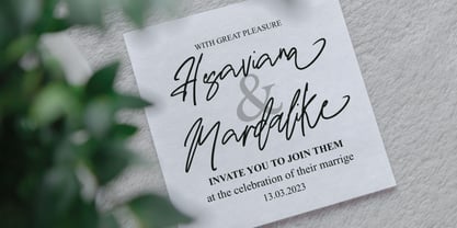 Qikabey Signature Font Poster 6