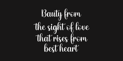 Handwritten Script Font Poster 2