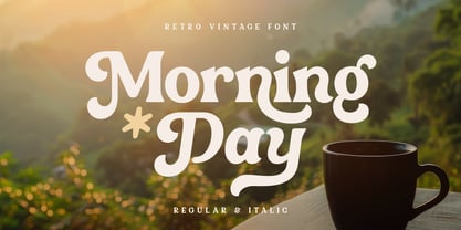 Morning Day Font Poster 1