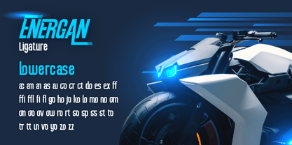 Energan Font Poster 7