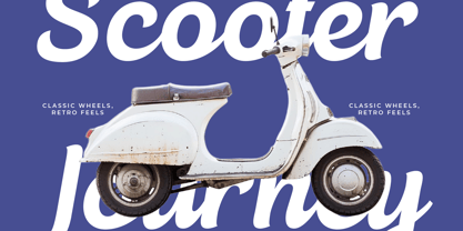 Sounds Analog Font Poster 3