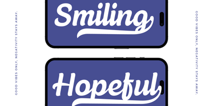 Sounds Analog Font Poster 13