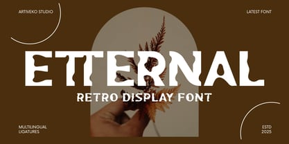 Etternal Font Poster 1