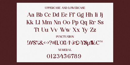 Avilla Mirabel Font Poster 7