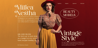 Avilla Mirabel Font Poster 2