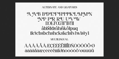 Avilla Mirabel Font Poster 10