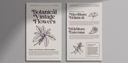 Avilla Mirabel Font Poster 5