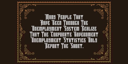 Aurel shine Font Poster 3