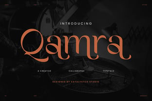 Qamra Font Poster 1