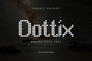 Dottix Font Poster 1