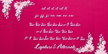 Saphiet Font Poster 5