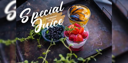 Saphiet Font Poster 6