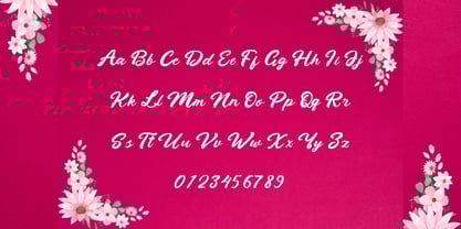 Saphiet Font Poster 2