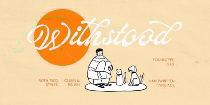 Withstood Font Poster 12