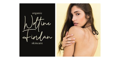 Hutellan Signature Font Poster 7