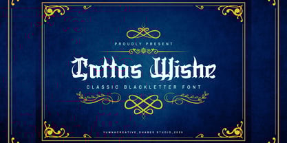 Tattos Wishe Font Poster 1