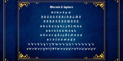 Tattos Wishe Font Poster 3