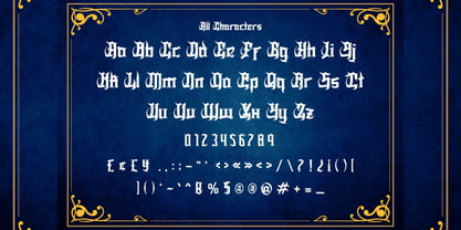 Tattos Wishe Font Poster 2