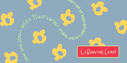 SL Sleep More Font Poster 7