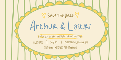 SL Sleep More Font Poster 4