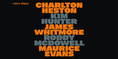 Zaius Font Poster 14