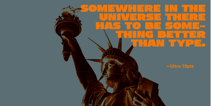 Zaius Font Poster 12