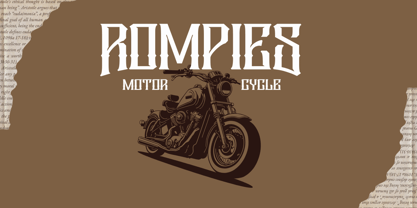 Megaz Vintage Font Poster 4