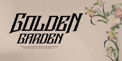 Megaz Vintage Font Poster 6