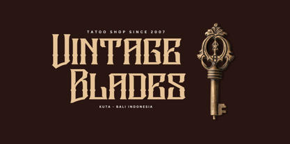 Megaz Vintage Font Poster 3