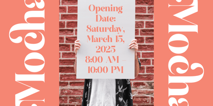 Manile Vintage Font Poster 4