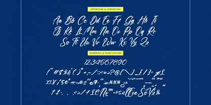 Gonjalot Font Poster 14