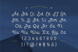 Nashira Font Poster 2