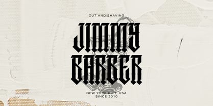 Raven Blades Font Poster 7