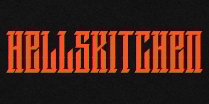 Raven Blades Font Poster 4