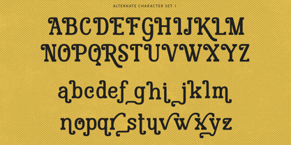 Kafilas Font Poster 12