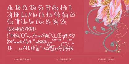 Selynadia Font Poster 14
