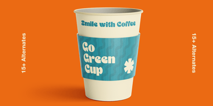 Kremola Outline Font Poster 7