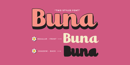 Marchbuna Retro Font Poster 7