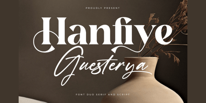 Hanfiye Guesterya Font Poster 1
