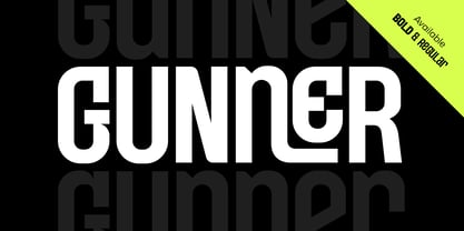 Gunner Font Poster 1