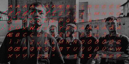 Graveyard Display Font Poster 7